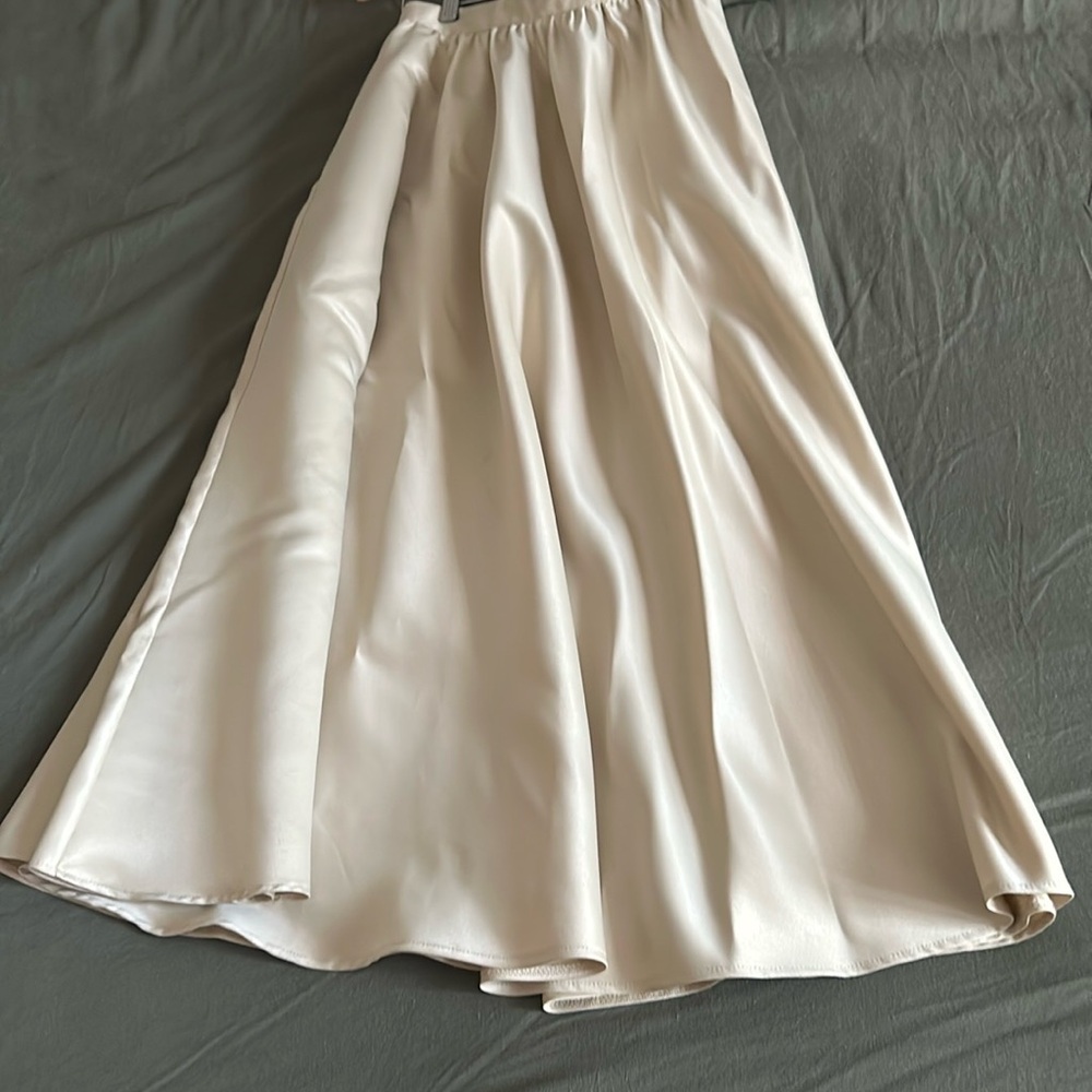 The Keaton Satin Skirt